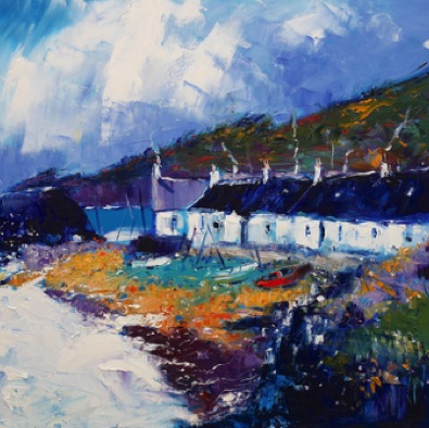 Big Sea at Dunure Ayrshire 24x36 Big Sea at Dunure Ayrshire 24x36